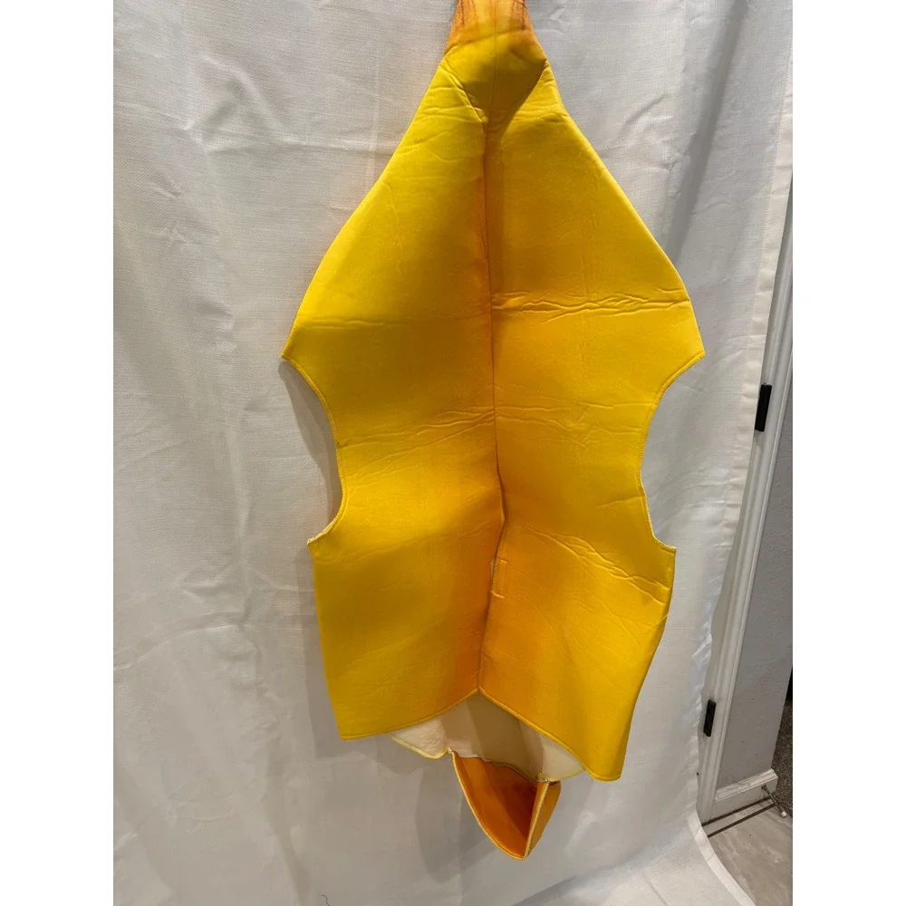 Spirit Halloween Banana Costume Adult One Size Yellow Fruit Tunic Funny OSFM - Picture 3 of 5